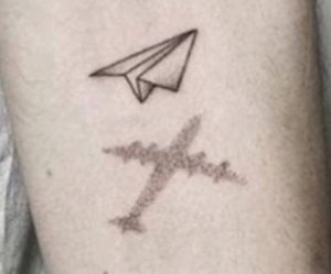 tattoo avion